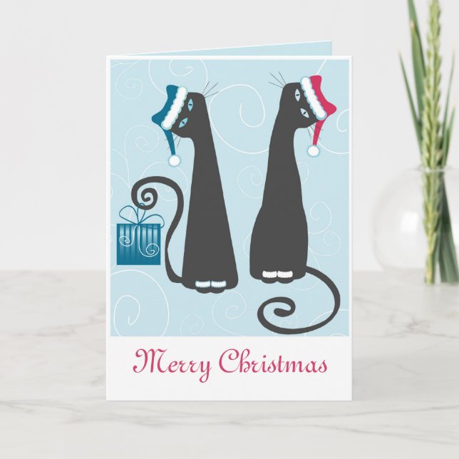 Merry Christmas & New Year Greeting Card (Front)