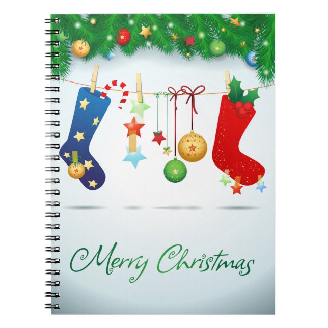 Merry Christmas  Notebook (Front)