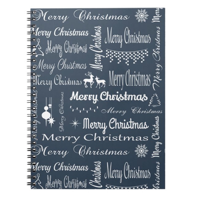 Merry Christmas Notebook (Front)