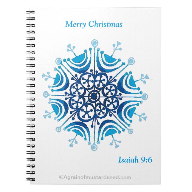 Merry Christmas Notebook (Front)
