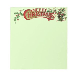 Merry Christmas Notepad