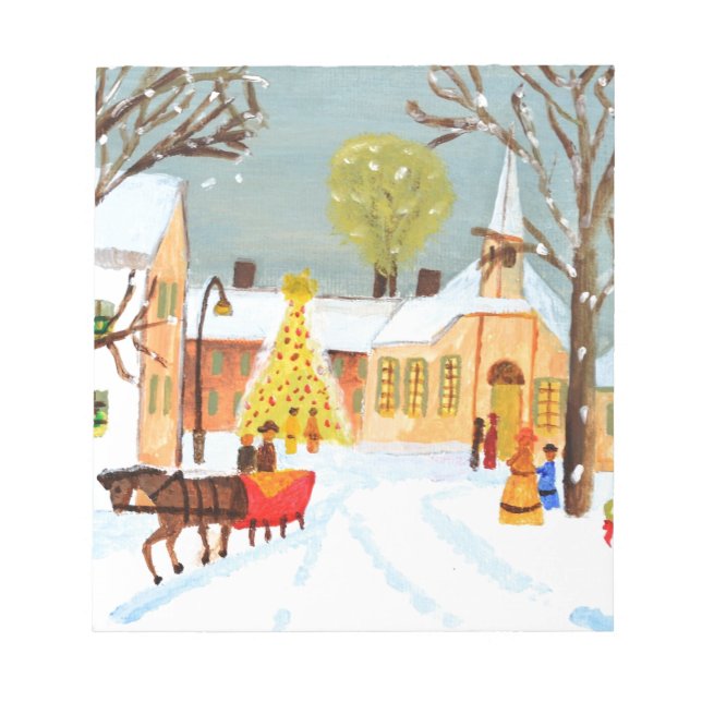 Merry Christmas Notepad (Front)