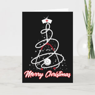 Merry Christmas Nurse Shirt Yuletide Practitioners Card