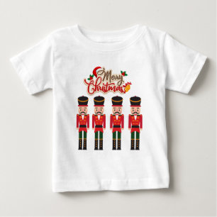 Merry Christmas Nutcracker Festive Holiday Tee