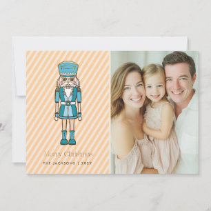 Merry Christmas Nutcracker Holiday Card