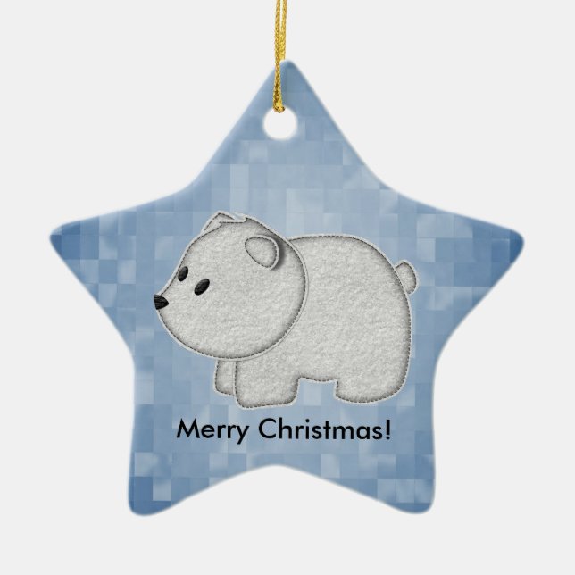 Merry Christmas Ornament (Front)