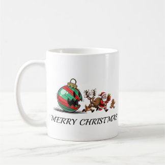 Merry Christmas Ornament Monster Coffee Mug
