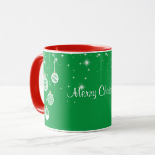 Merry Christmas, Ornamental Design, Mug