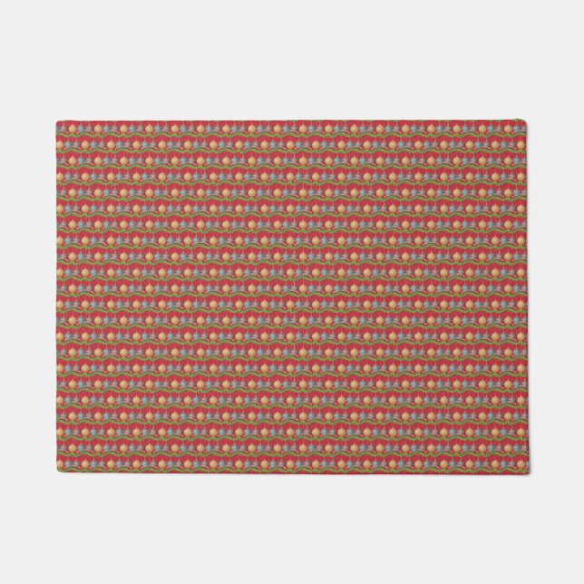 Merry Christmas ornaments Doormat (Front)