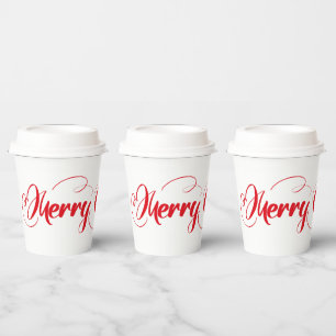 Merry Christmas  Paper Cups