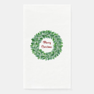 Merry Christmas Paper Guest Towel Napkin