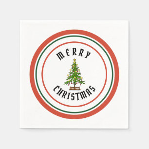 MERRY CHRISTMAS Paper Napkin
