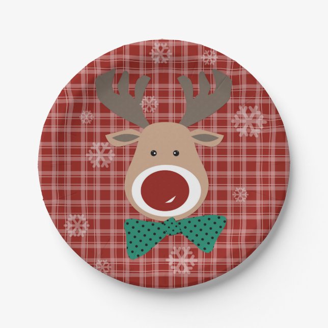 Merry Christmas! Paper Plate (Front)