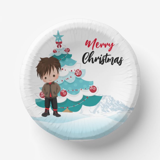 Merry Christmas   Paper Plate (Front)
