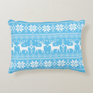 Merry Christmas pattern 1 Accent Pillow