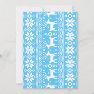 Merry Christmas pattern 1 Holiday Card