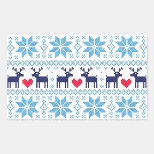 Merry Christmas pattern 2 Sticker