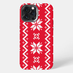 Merry Christmas pattern 4 iPhone 13 Pro Max Case