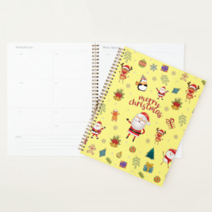 Merry Christmas Pattern Planner