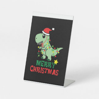  merry christmas pedestal sign