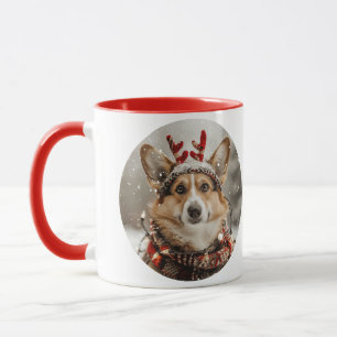 Merry Christmas Pembroke Welsh Corgi Dog Mug