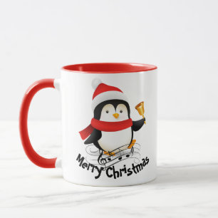 Merry Christmas penguin Mug