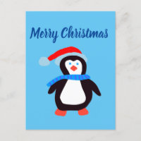 Merry Christmas Penguin 