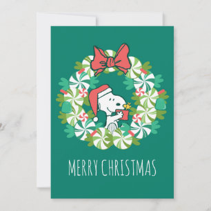 Merry Christmas Peppermint Holiday Wreath