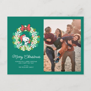 Merry Christmas Peppermint Holiday Wreath