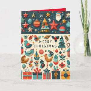 Merry Christmas personalise Card