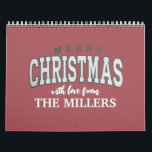 Merry Christmas Personalized Family Party 2025  Calendar<br><div class="desc">Merry Christmas Personalized Family Party 2025</div>