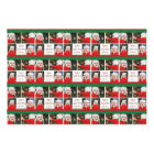 Merry Christmas Personalized Photo Red Green
