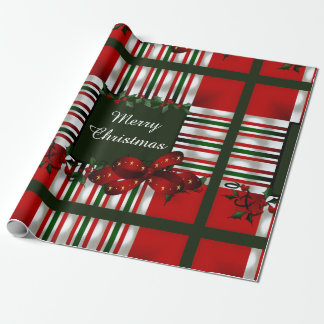 Merry Christmas Personalized Wrapping Paper