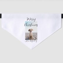 Merry Christmas pet dog cat photo holiday gifts lo