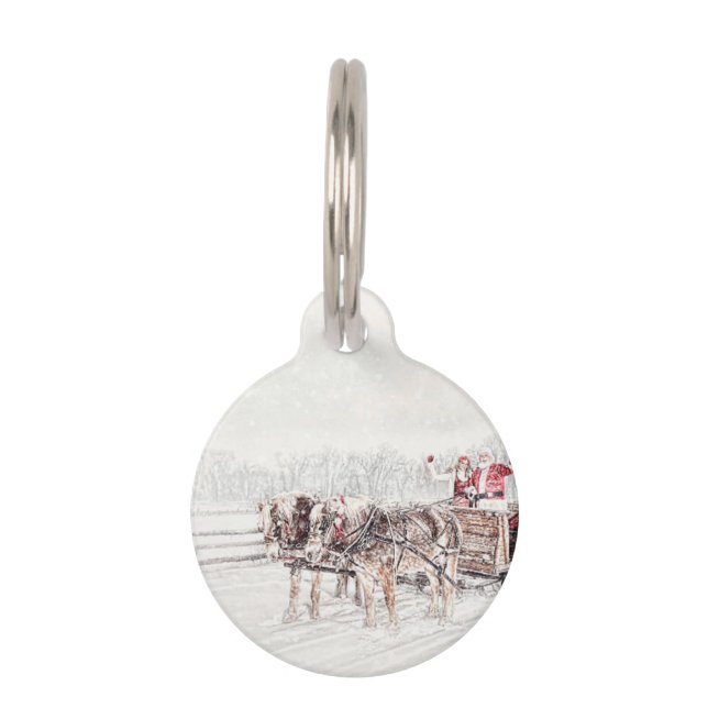 Merry Christmas Pet Tag (Front)