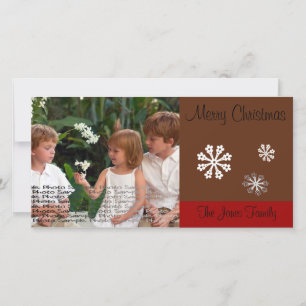 Merry Christmas Photo Card
