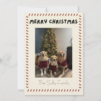 Merry Christmas Photo Card