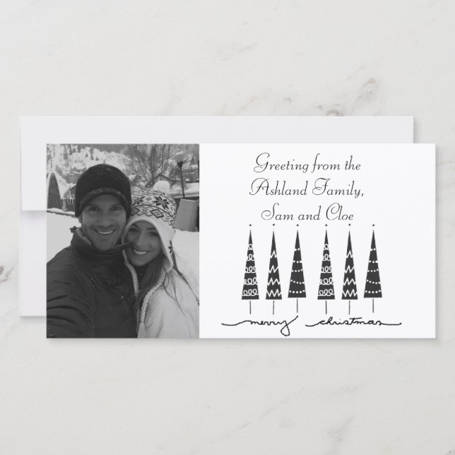 merry christmas photo card (Front)