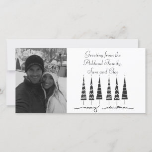 merry christmas photo card
