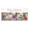 Merry Christmas Photo Collage Flat Holiday Custom