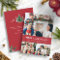 Merry Christmas Photo Collage Holiday Card