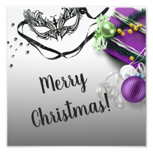 Merry Christmas Photo Enlargement