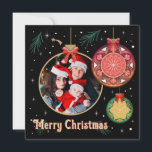 Merry Christmas Photo Family Friends Personalize Holiday Card<br><div class="desc">Merry Christmas Photo Family Friends Personalize Holiday Card is a great Christmas card to send to family,  friends and other loved ones. Personalize with your favourite photograph and send it with your special Christmas message and wishes. It is a holiday card they will cherish. Personalize it. Merry Christmas.</div>