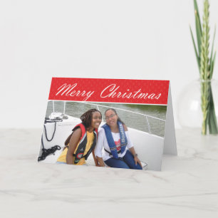 Merry Christmas- Photo Frame Card
