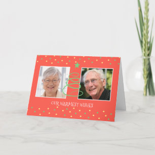 Merry Christmas Photo Grandparents to Grandkids Holiday Card