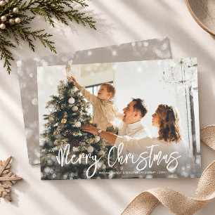 Merry Christmas Photo Holiday Card