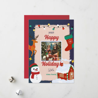 Merry Christmas Photo Holiday Cards