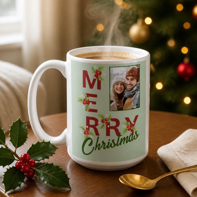 Merry Christmas Photo Mug (Creator Uploaded)