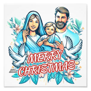 Merry Christmas  Photo Print
