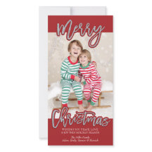 Merry Christmas Photocard
